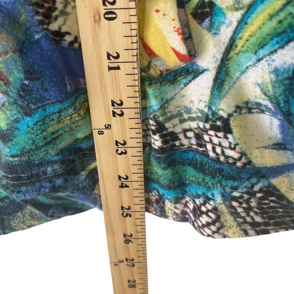 Sport Couture Size Medium Multicolor Vacation Tropical Floral Light Jacket - Picture 8 of 8